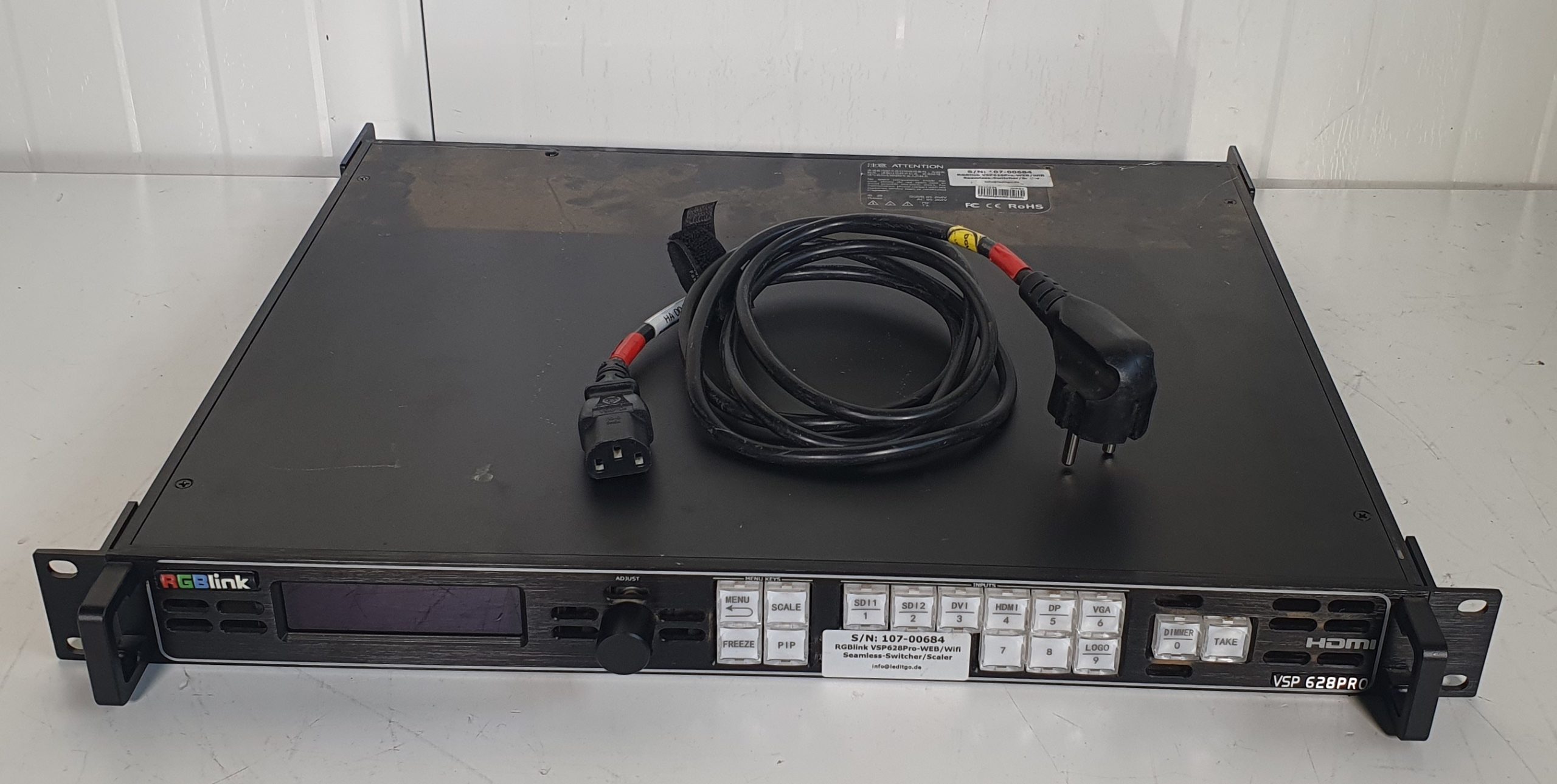 RGBlink VSP628Pro-WEB/Wifi Seamless-Switcher/Scaler