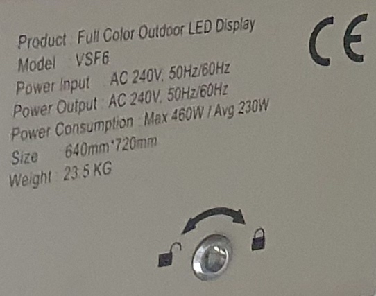 V:LED VSF6 LED-Videowall inkl. LED-Controller & Scaler/Switcher - 19,35m² – Bild 5