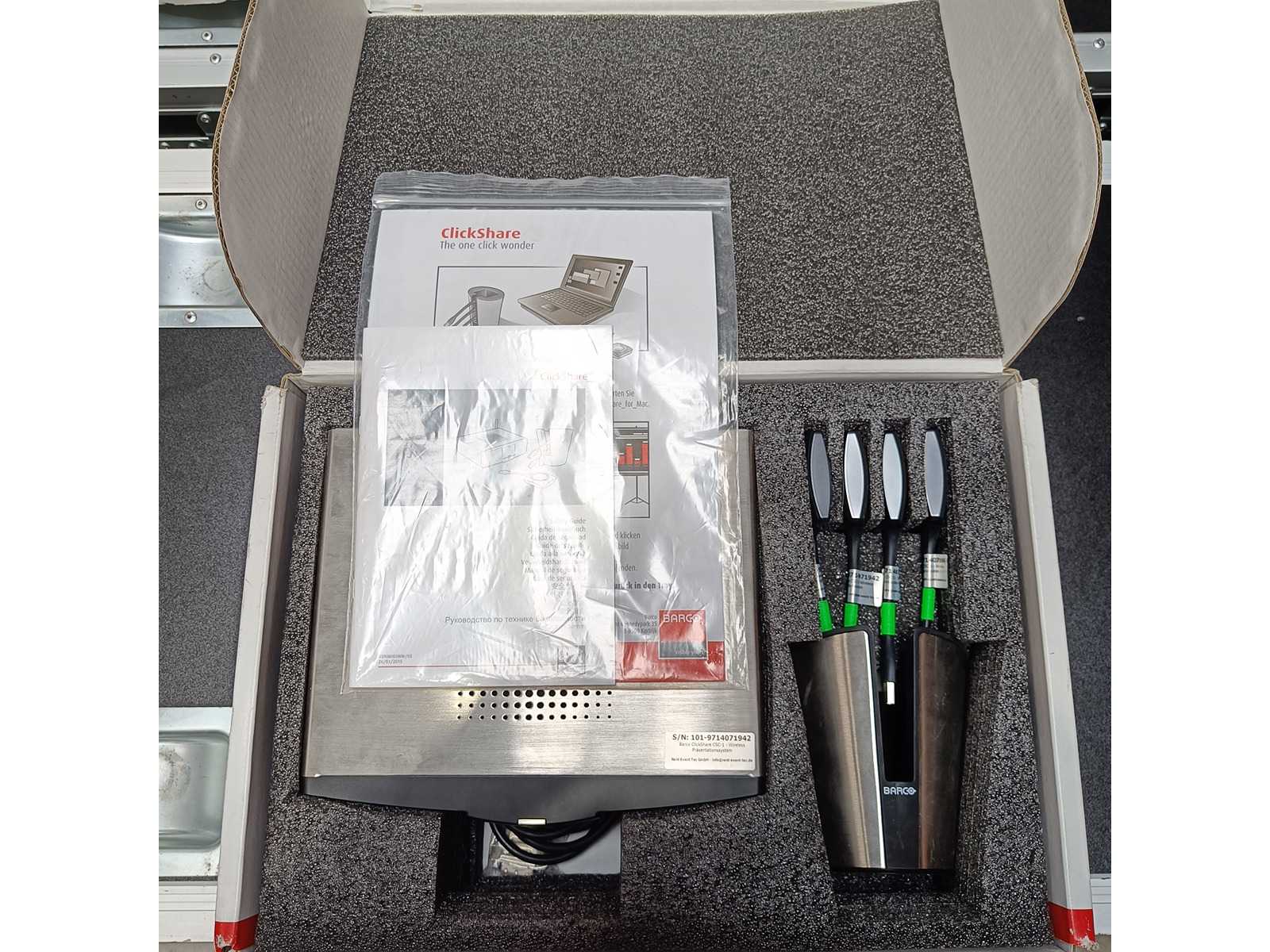 1 x Barco ClickShare CSC-1 - Gebraucht in OVP