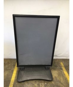 Rollbares Werbeplakat für den Außenbereich